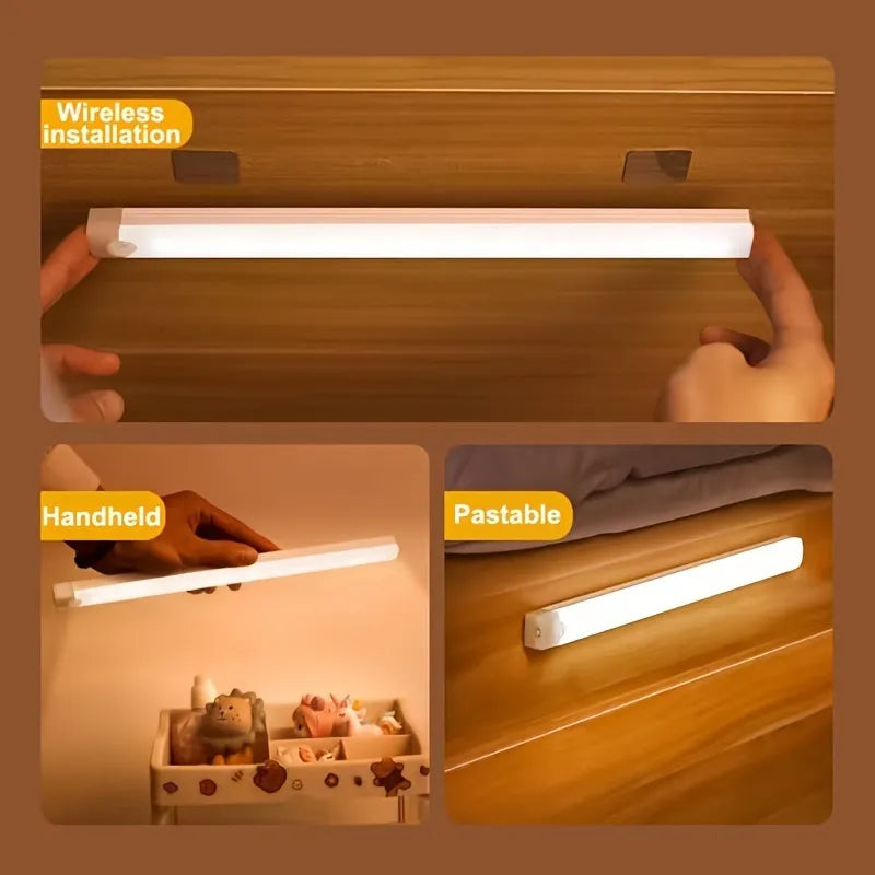 Luz LED Inteligente con Sensor de Movimiento - Recargable USB NovaGlow"